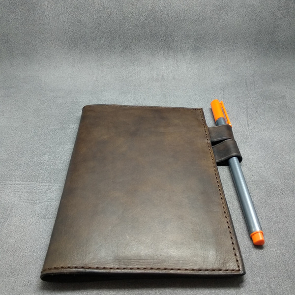 

Leather Cover Book Sampul Sarung buku Kulit Asli A5