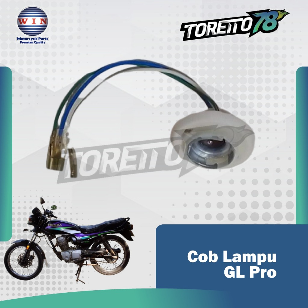 COB Lampu GL PRO 1 Set Depan Tinggal Pasang PNP GL PRO Merk Win