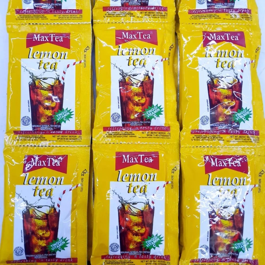 

LEMON TEA MAX TEA SACHET MURAH