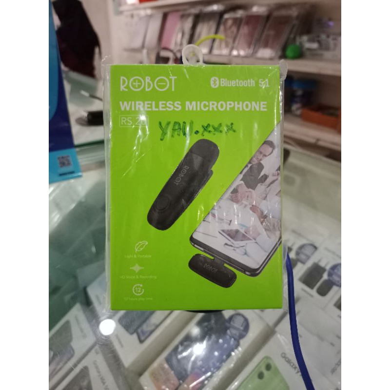 microphone wireless robot rs20