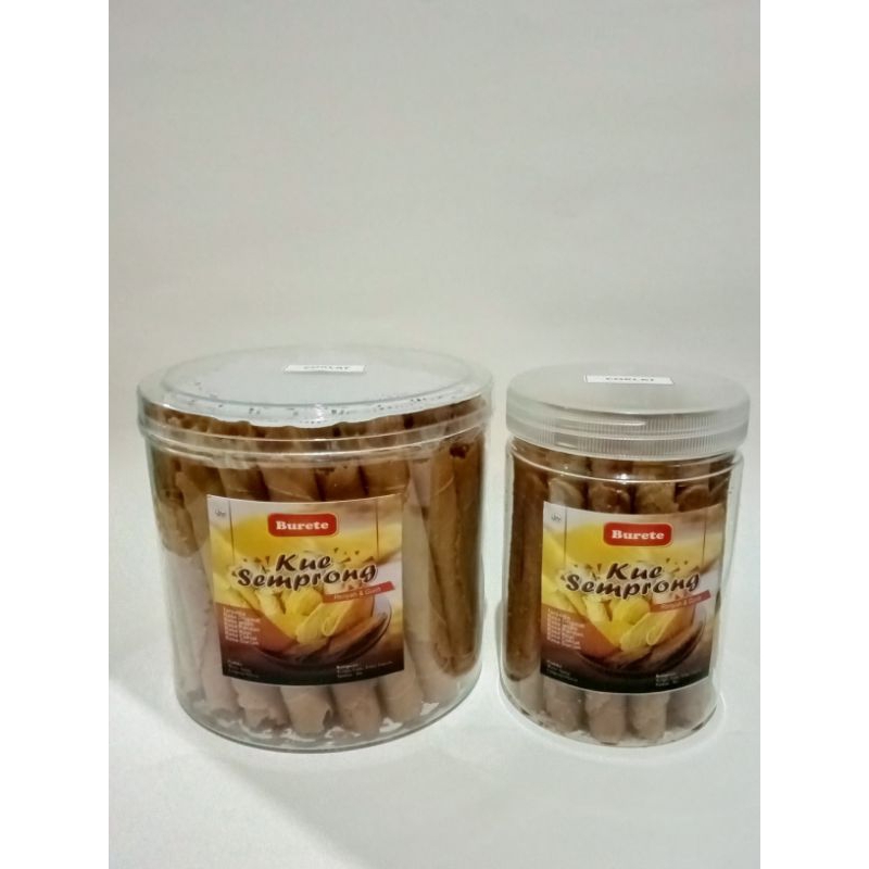 

KUE SEMPRONG LINTING TOPLES KECIL | SEMPRONG BURETEE | ORIGINAL WIJEN COKLAT PANDAN KOPI TERENYAH