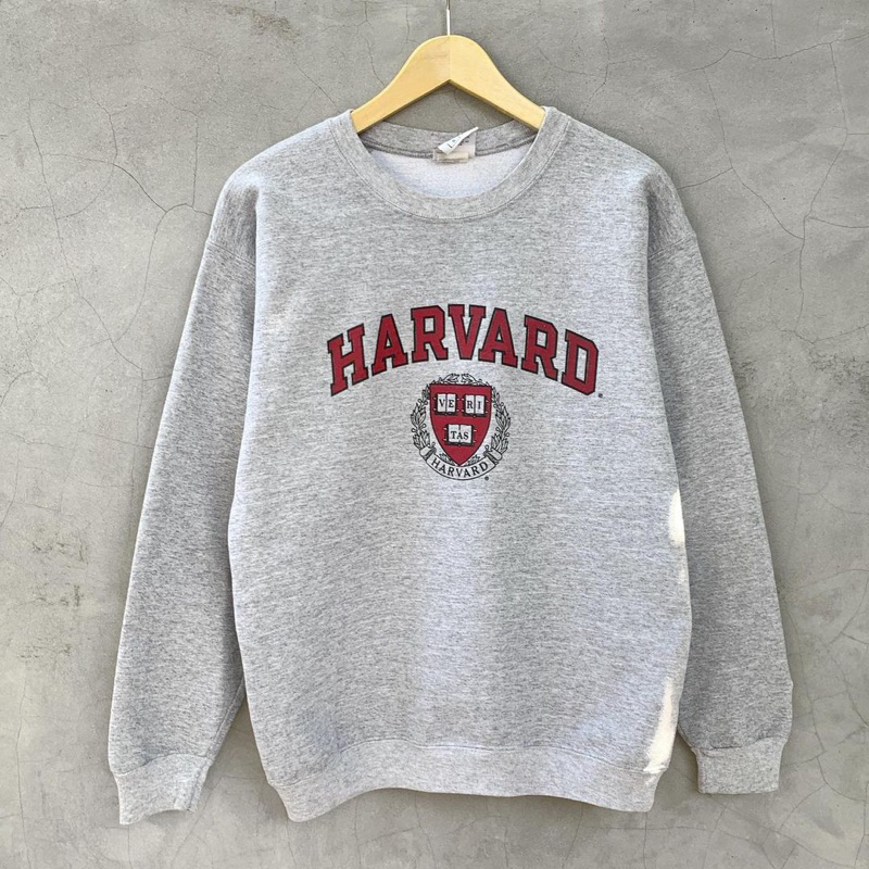 CREWNECK CHAMPION HARVARD - Grey