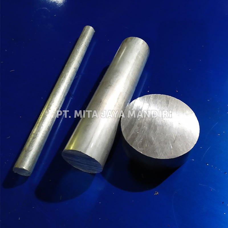 As Aluminium Dural Potongan 10 | Duralium Round Bar Batangan Bulat 3/8" 10mm 1/2" 5/8" 15mm 16mm 3/4" 19 mm 7/8" 20mm 1" 25mm 1 1/8" 30 mm 1 1/4" 1 1/2 inchi 38mm piston mesin wheel stand pulley belt A1 grinder pcp seri 7 7075 6 6061 meter alumunium murah