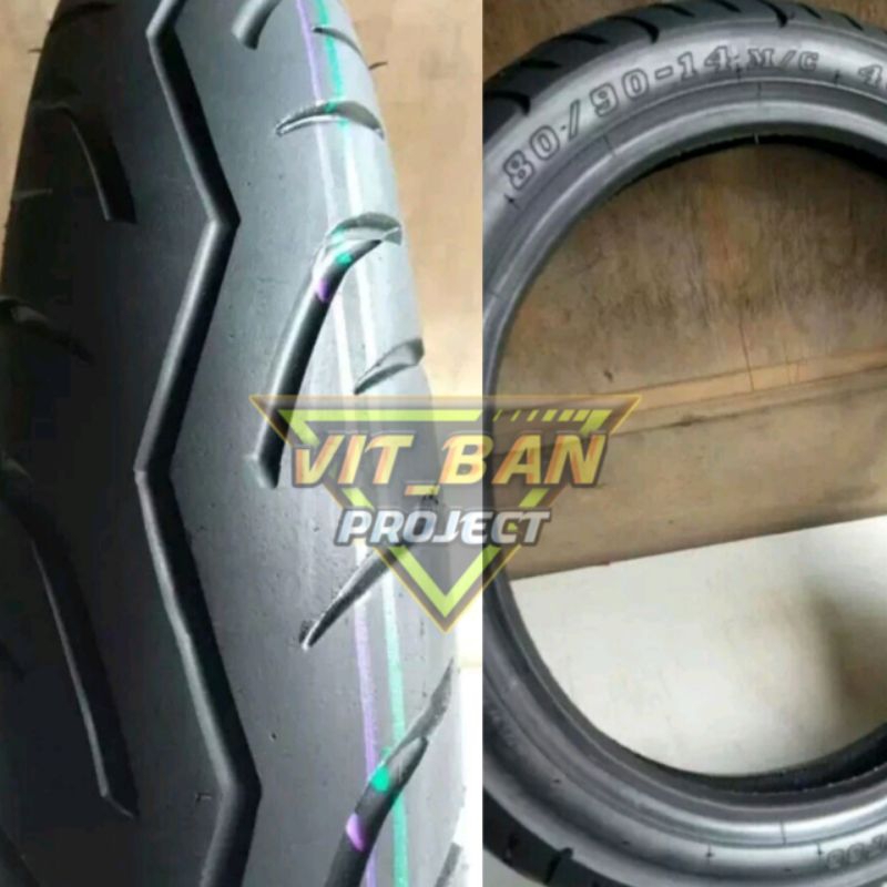 Ban depan motor matic ukuran 80/90-14 IRC Tubeless