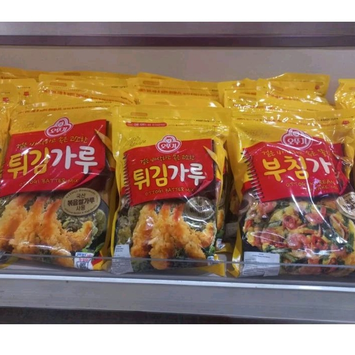 

Ottogi frying batter mix / pancake mix / tepung goreng Korea 500gr & 1kg