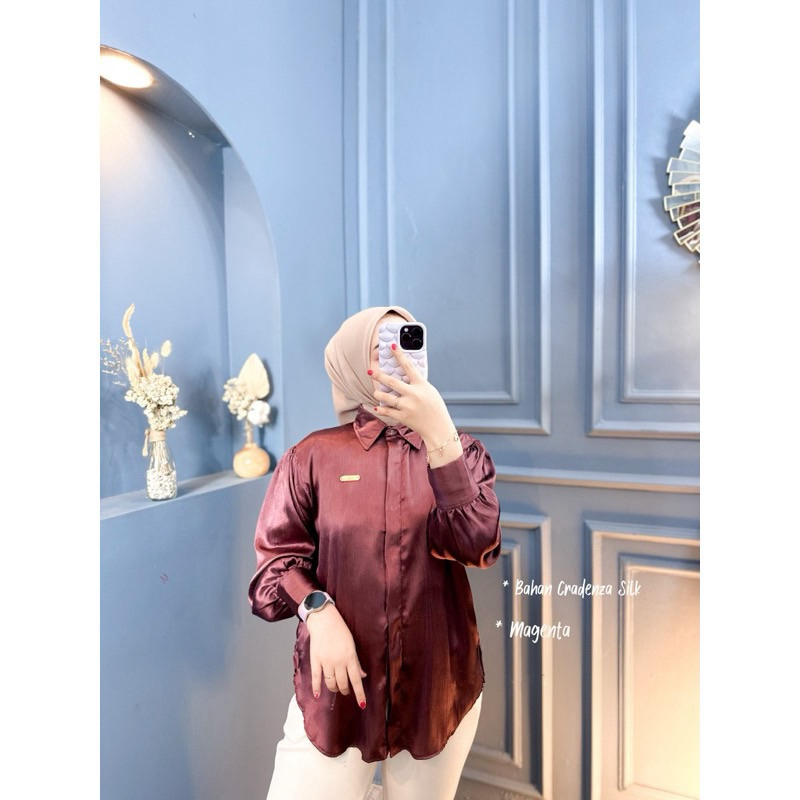 KEMEJA BASIC SILK PREMIUM