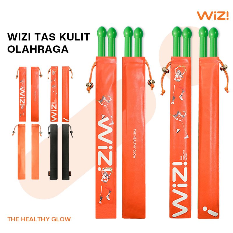 WiZi Ripstix Stick Kualitas Premium Sarung Wadah Pembungkus Pouch Olahraga Stick Tas Kulit  Olahraga Stick Nilon