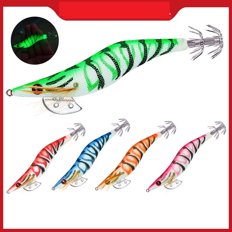 Umpan Pancing Cumi  EGI Menyala GID lure casting jigging castjig 2.5 3.0