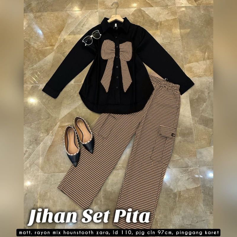Jihan Set Pita/ Syaqifa Gamis Indonesia
