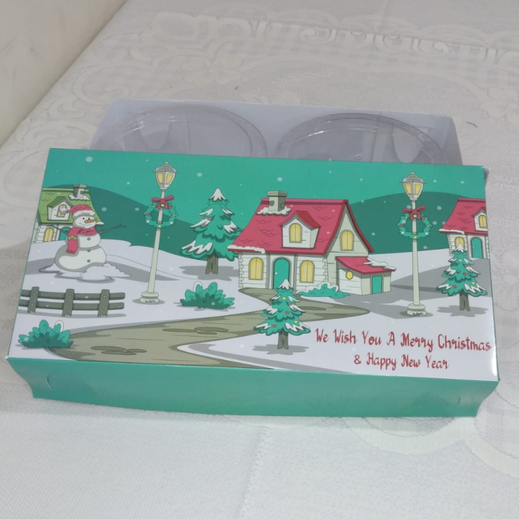 

[READY STOCK] BOX Kotak Packaging Natal Merry Christmas Natal Hampers READY STOCK