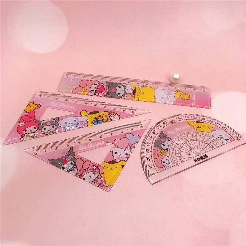 

Sf penggaris set sanrio lucu