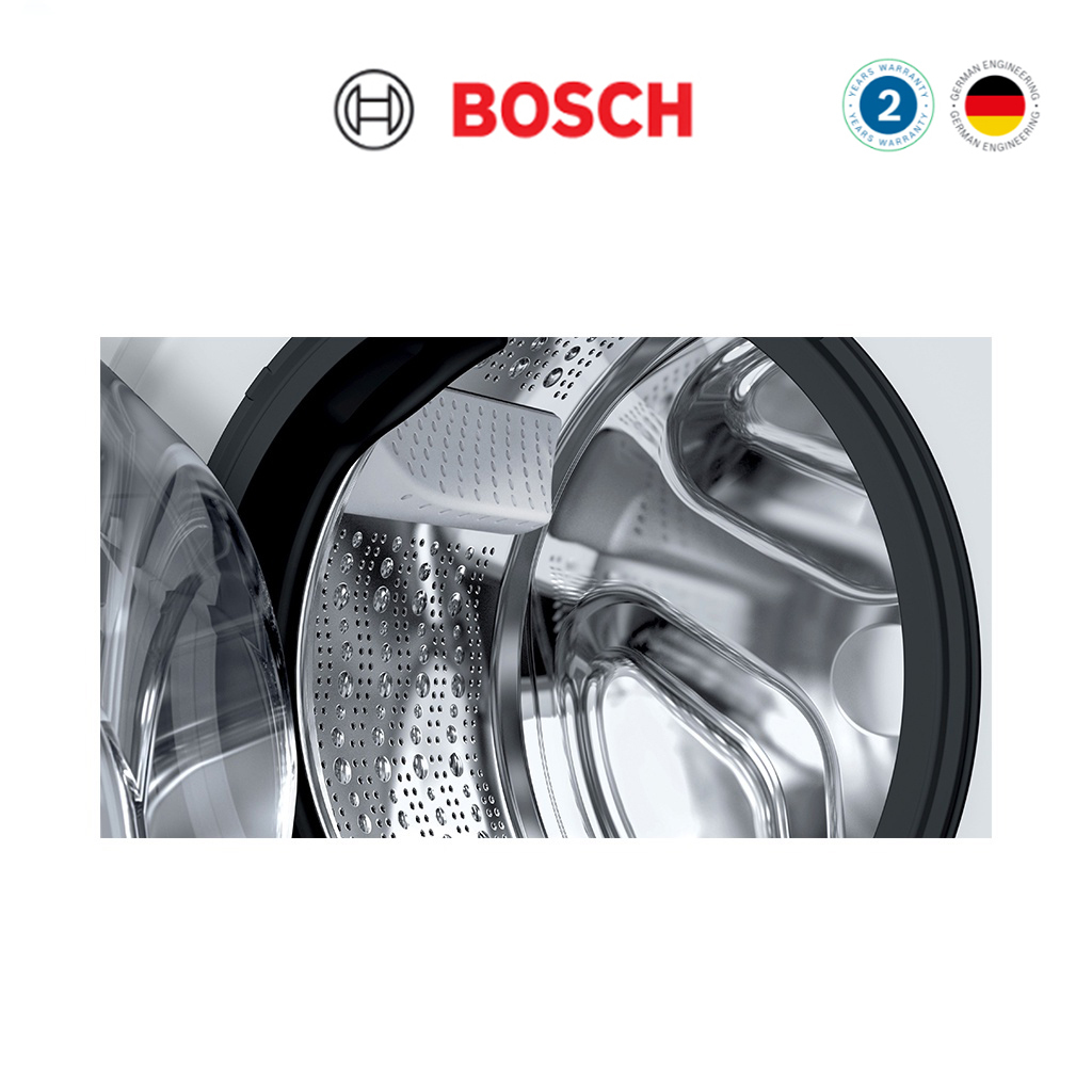 [KOMBO HEMAT] Bosch Mesin Cuci Bukaan Depan WGG454A0ID Serie 6 + Mesin Pengering Pakaian / Condenser Tumble Dryer WTB86201ID