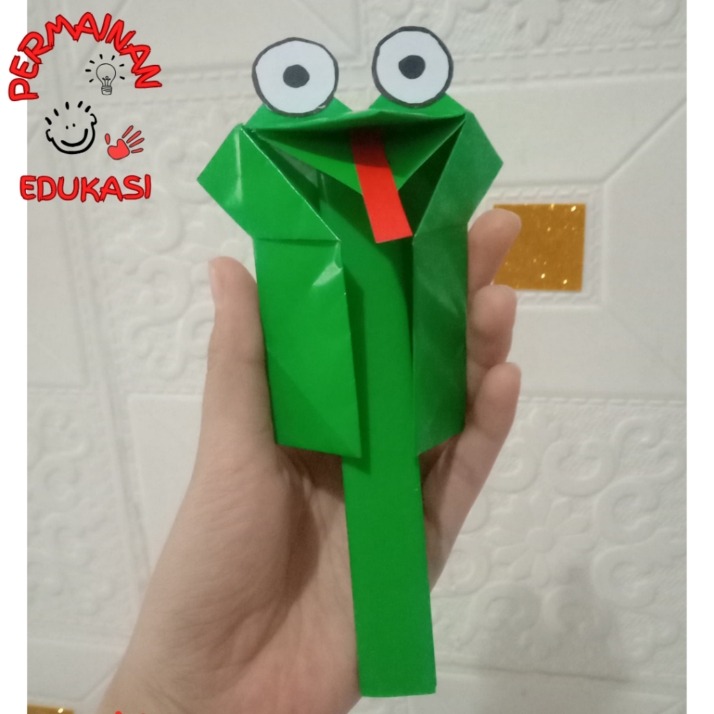 

ORIGAMI KATAK BICARA / ORIGAMI WAYANG KATAK/ORIGAMI KATAK JADI