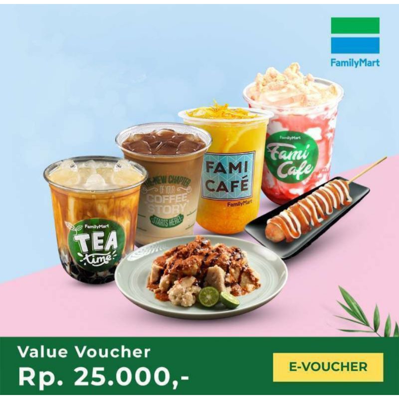 Voucher FamilyMart 25.000