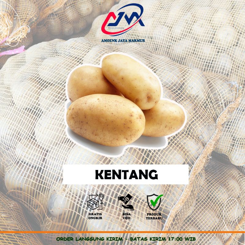 

Kentang Padang Super Fresh Per 1 kg