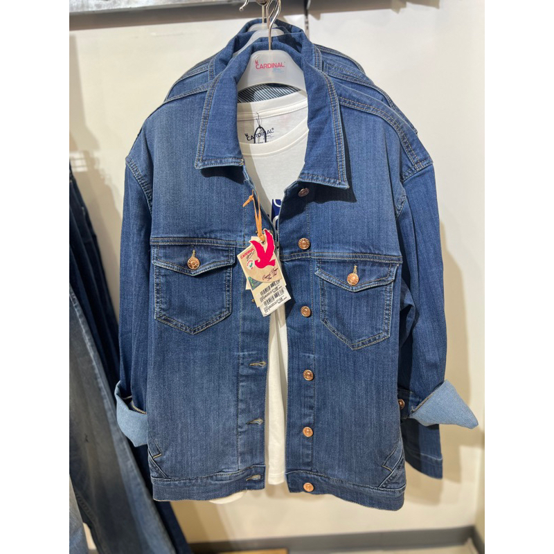 Cardinal Girl Jaket Jeans Cewek , JAKET JEANS Wanita