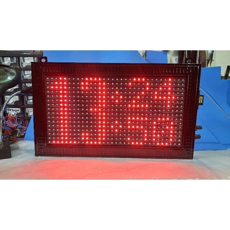 Bel Sekolah Otomatis Control Wifi LED P10 Plus Mini Power Amplifier