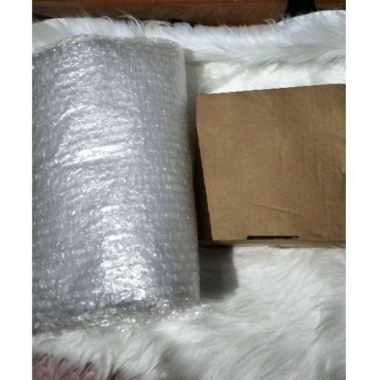 

Packing Tambahan (bubble wrap & kardus)