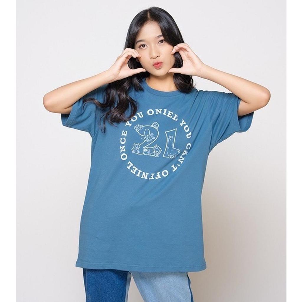 Kaos JKT48 Birthday T-Shirt Cornerlia Vanisa (Oniel) 2023 -Blue denim