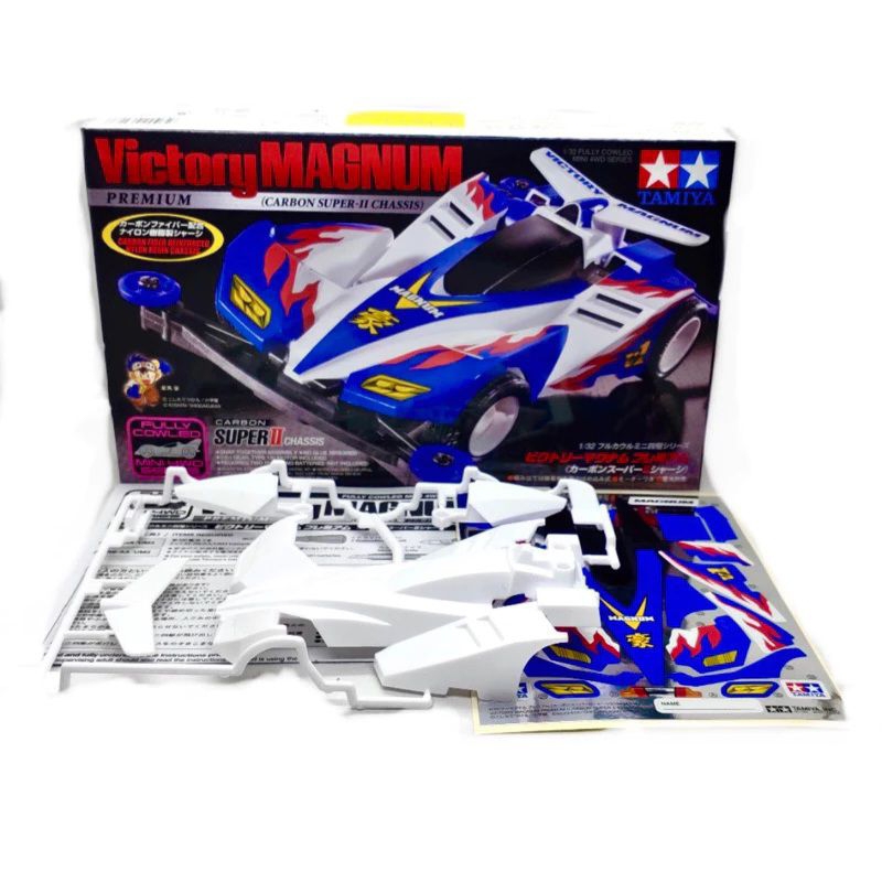 TAMIYA 19434 BODY SET VICTORY MAGNUM ( CUMA BODY)