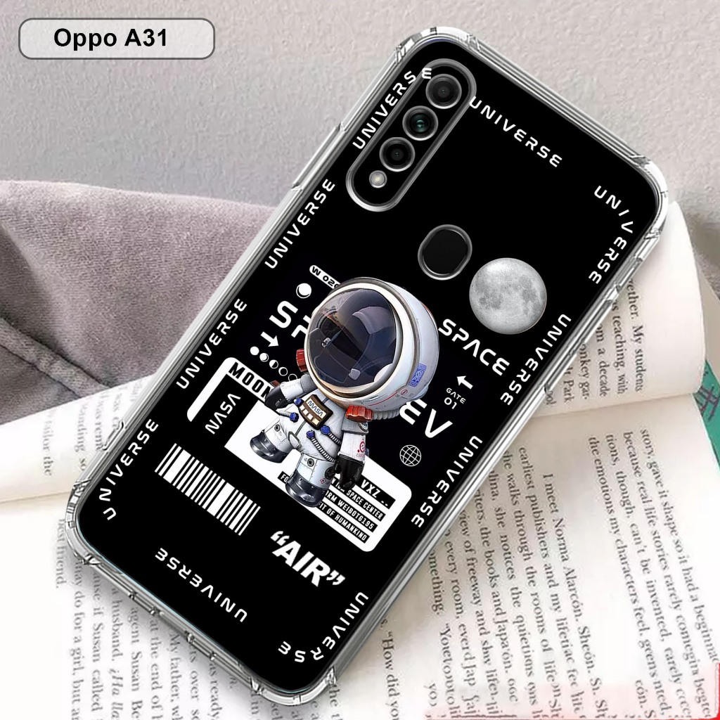 Case OPPO A31 - Casing OPPO A31 - ( 7 ) - Casing Hp - Softcase Hp - Softcase Glass Kaca COD