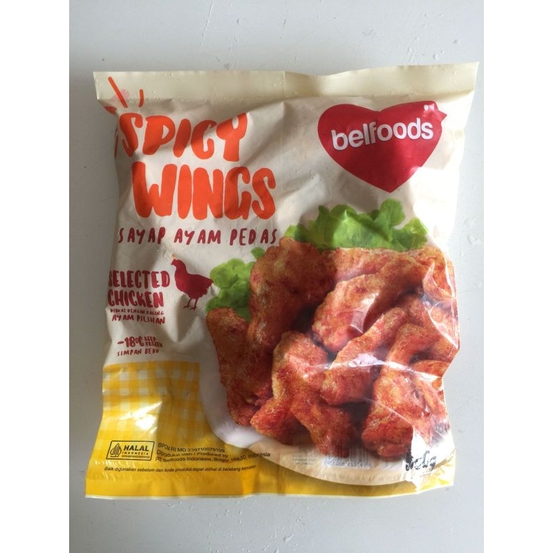 

Belfoods Spicy Wings 500gr