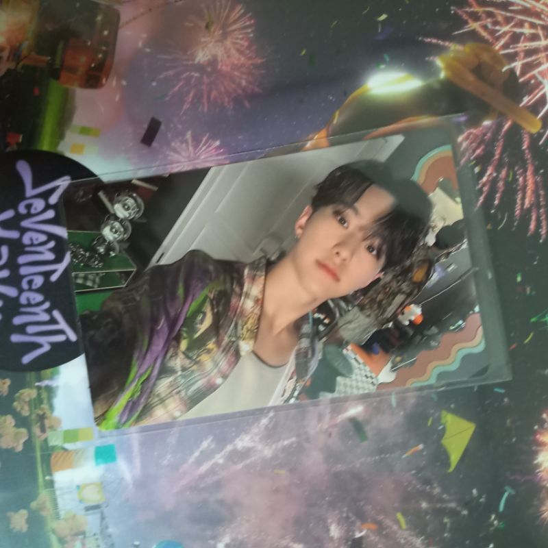 [ready stock] POB Photocard Photo Magnet Scoups Hoshi Mingyu WeverseShop PC LD Lucky Draw M2U Hoshi 