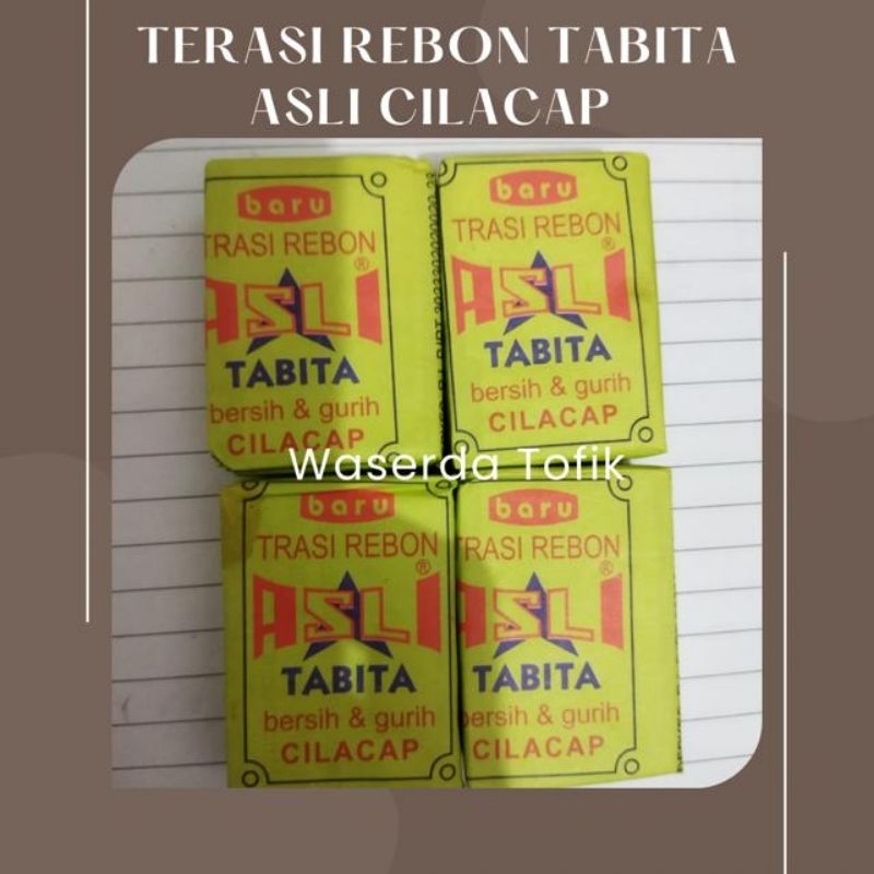 

Terasi rebon tabita asli cilacap isi 20pcs