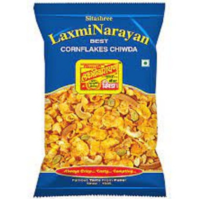 

CORNFLAKES CHIWDA LAXMINARAYAN 250G / Kepingan Jagung Berbumbu