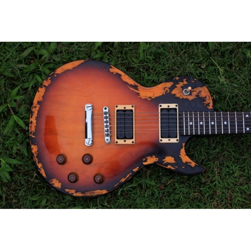 Gitar Listrik Cort Lespaul TS100 Original Vintage