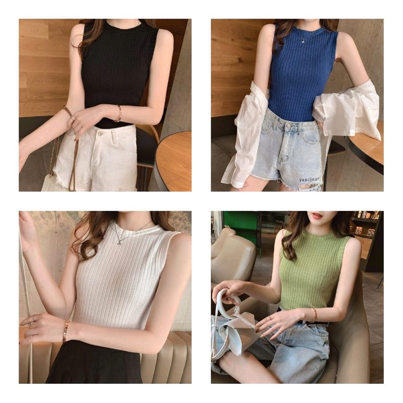 Rajut Tanktop 038 tanktop rajut halus