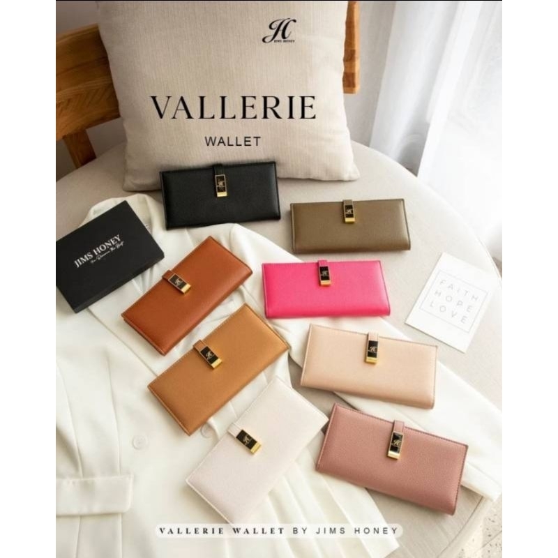 PROMO 12.12 VALLERIE WALLET JIMSHONEY FREE BOX / PROMO DOMPET MURAH / DOMPET PANJANG LIPAT