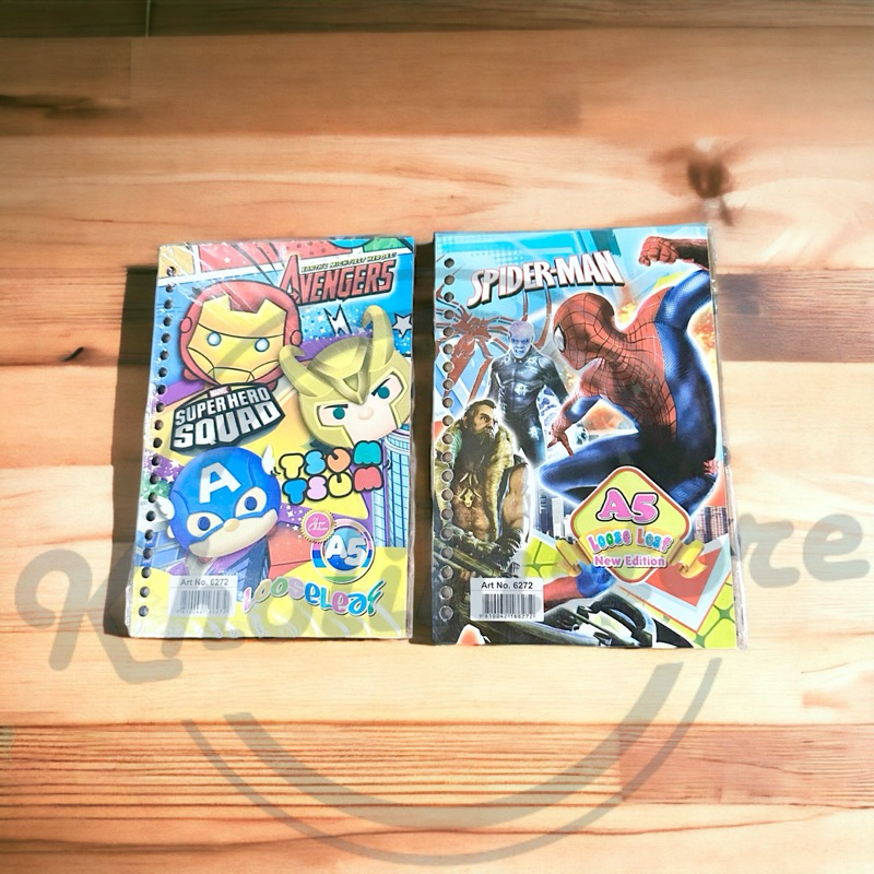 

Loose Leaf A5 Karakter / Isi Kertas Binder Fancy isi 20 lembar