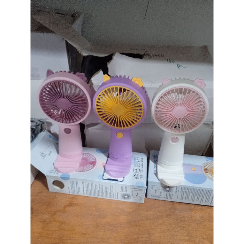 Kipas Angin Mini Portabel Free Charger Batre Tahan Lama