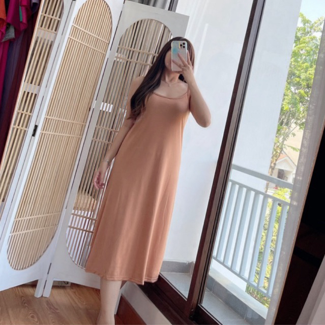 DRESS TALI SLINGDRESS /FIT TO XL LD100cm melar lagi