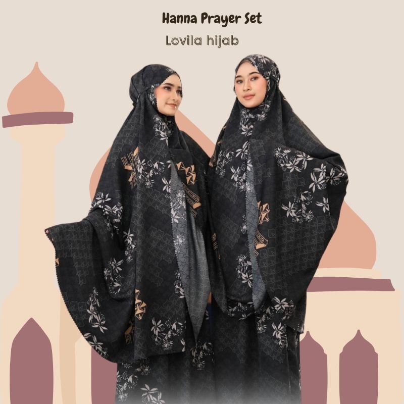 Mukena Travel Premium Prayer Set Hanna Prayer Set
