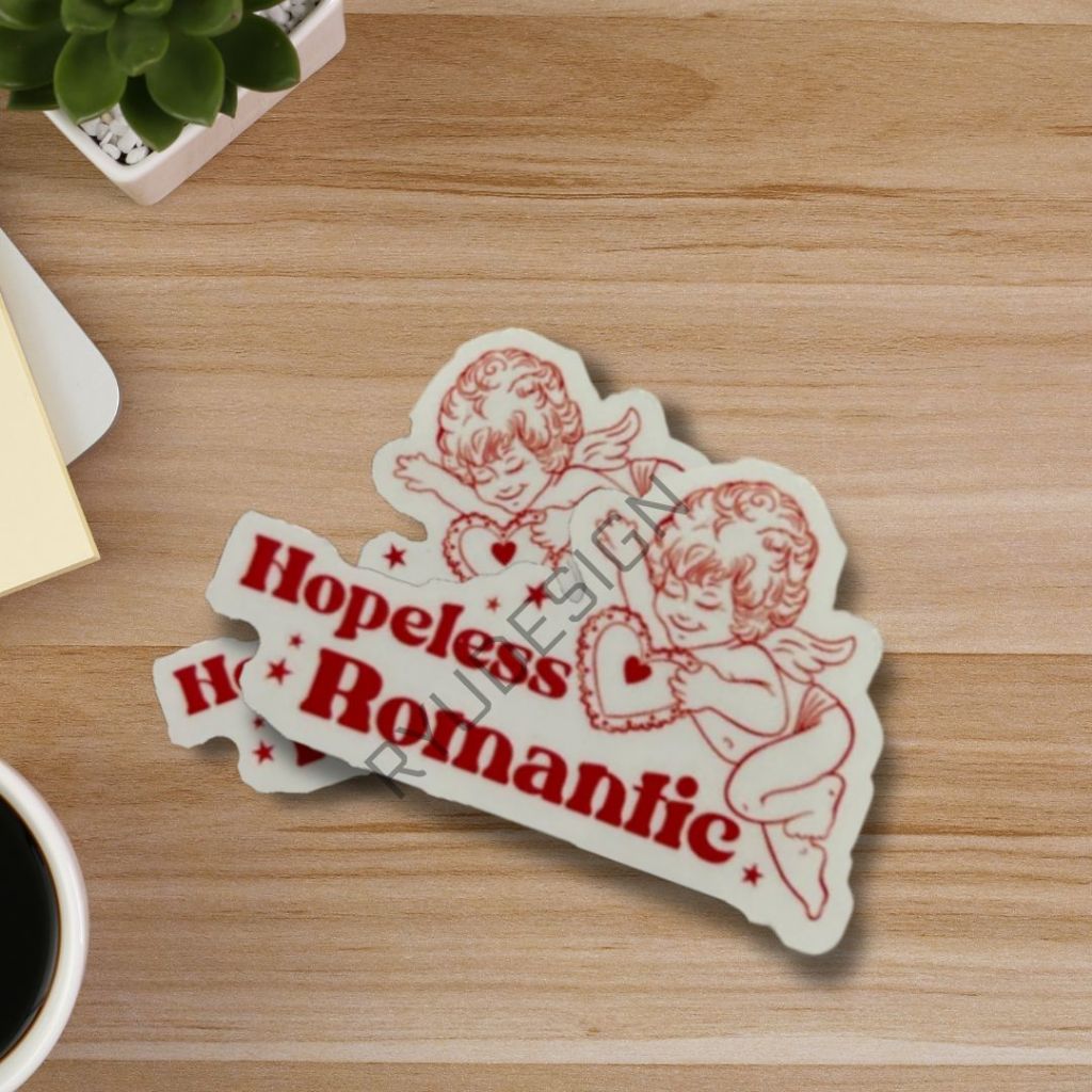 

Sticker Hopeless Romantic Lover Couple Pasangan Untuk Laptop