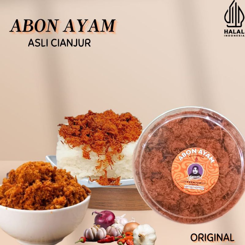 

Abon Ayam Karwati Cianjur Original Kemasan Toples