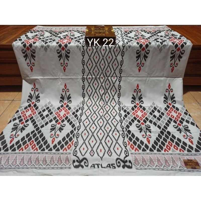 SARUNG ATLAS YAQUT KEMBANG MOTIF TERBARU