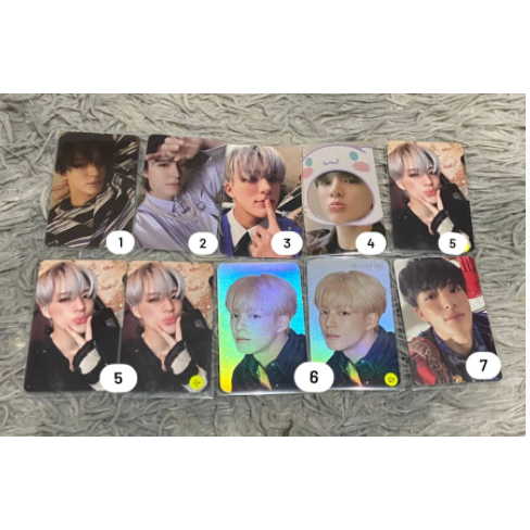 [ READY STOCK ] OFFICIAL PHOTOCARD  PC NCT DREAM JENO GLITCH MODE BEATBOX CANDY CHRISTMAS
