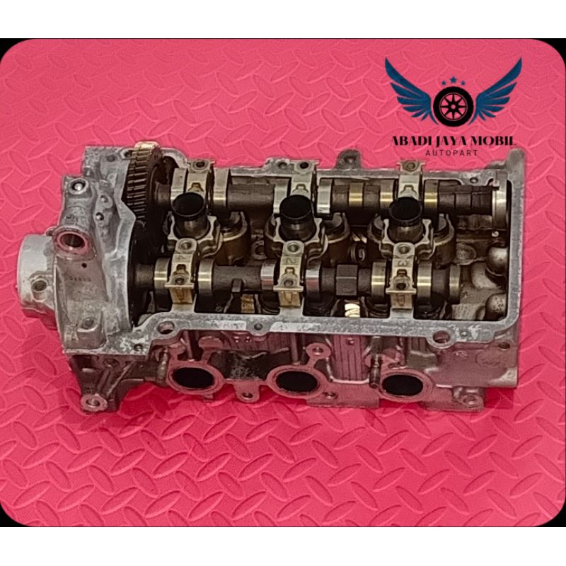 block cylinder head plus noken as mobil daihatsu xenia 1000cc vvti dan non vvti original