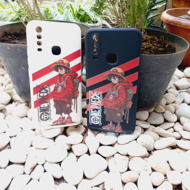 Case Vivo 1901 1902 1904 1906 2007 Softcase Motif One Piece Luffy Bag Vivo Y11 Y12 Y15 Y17 Y12i