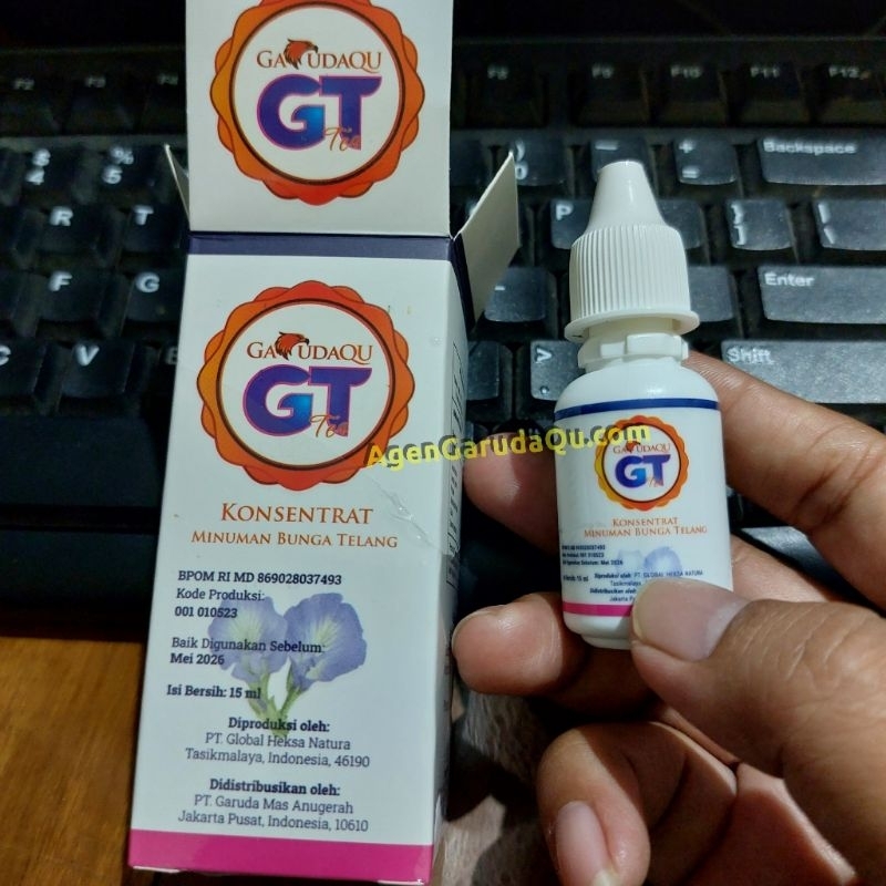 

Teh Bunga Telang GT Obat Herbal Darah Tinggi Asam Urat Kebas Kolesterol @ 1 Botol