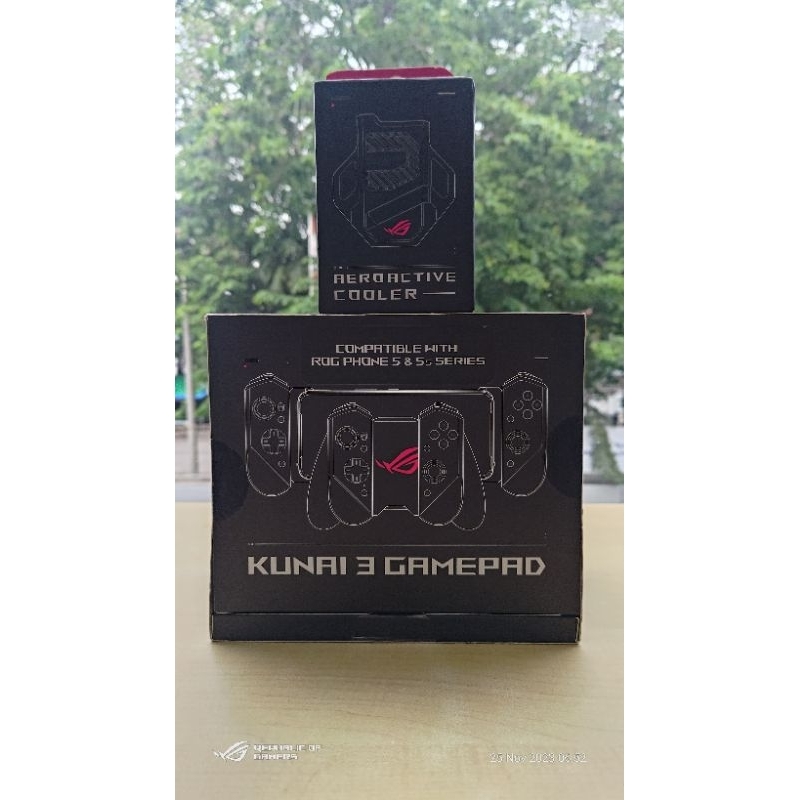 Kunai Gamepad Rog 5 5s Aeroactive Cooler 5