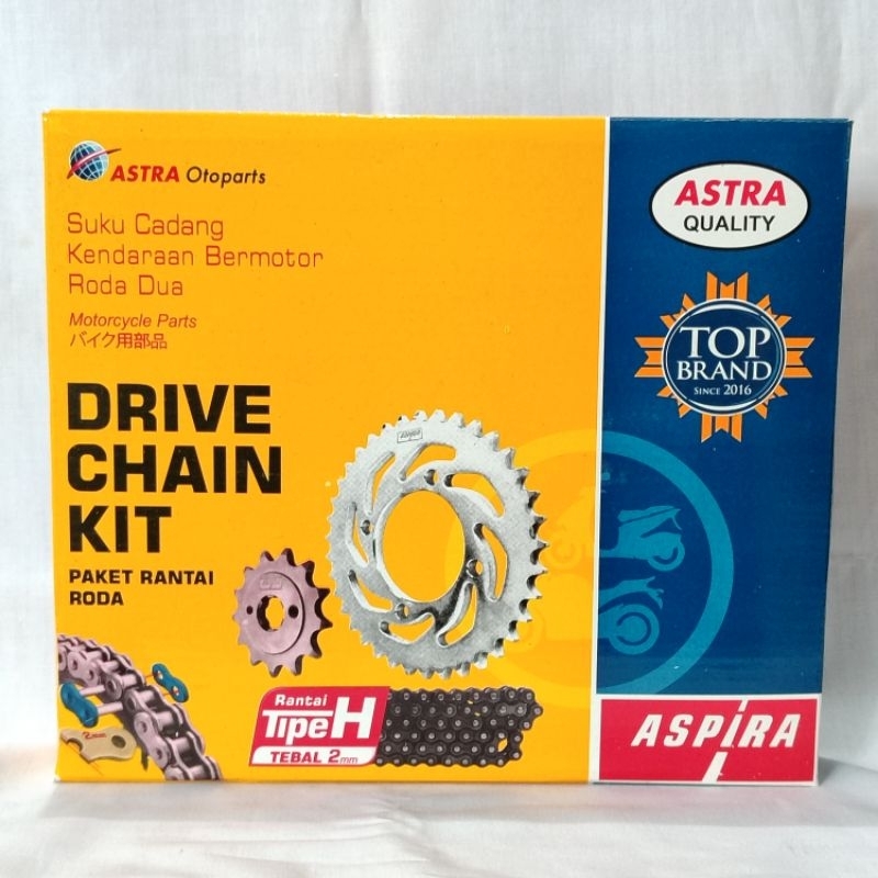 Gir Set/ Gear Set/ Drive Chain Kit Pro Neotech, Megapro Aspira