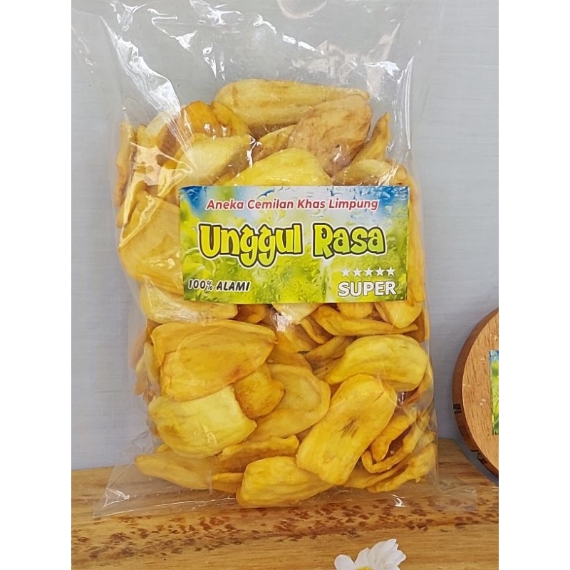 

KERIPIK NANGKA OVEN MANIS LEGIT GRADE A 250 GR