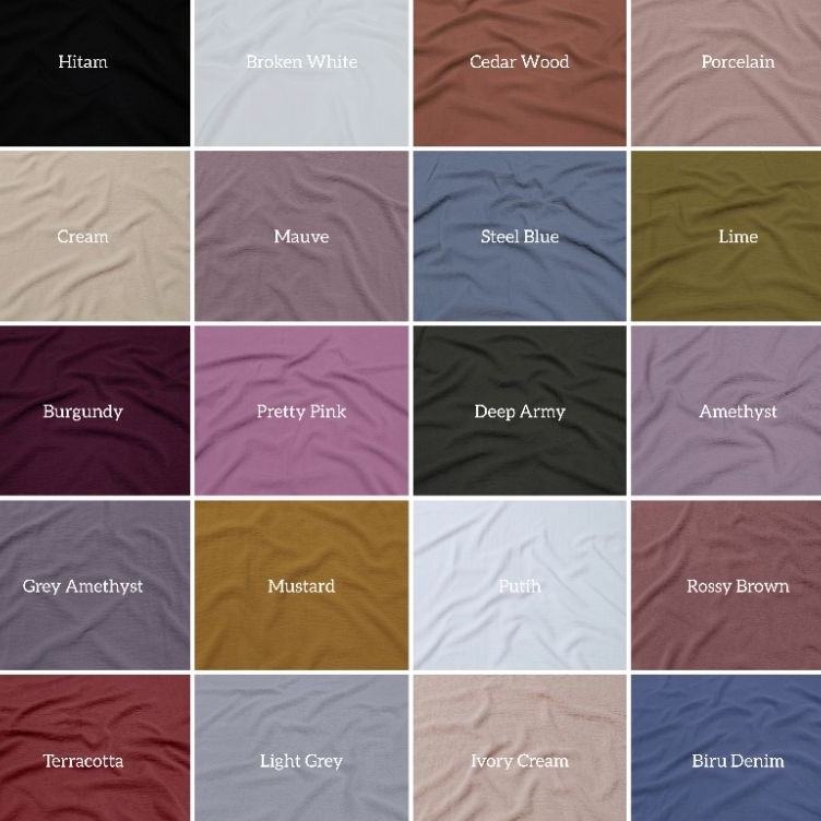 Kain CEY airflow crinkle premium quality bahan crinkle airflow "Grade A"