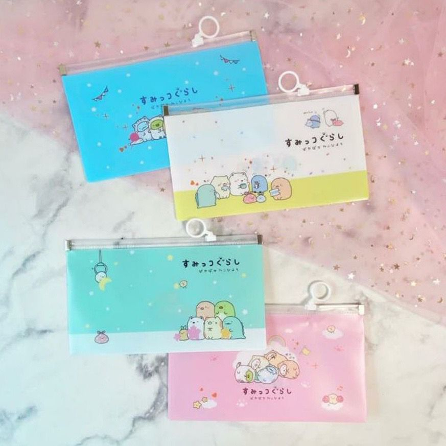 

Dompet Tempat Masker Travel Kotak Pensil Uang Resleting Serbaguna Plastik Pembalut Kotak Anti Debu Virus