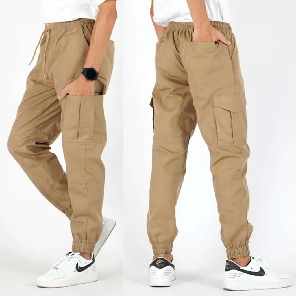 Celana Cargo Panjang Pria Uniqlo Cargo Pants Utility Work Original