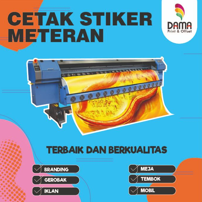

Cetak Stiker | Print Stiker Produk Vinyl